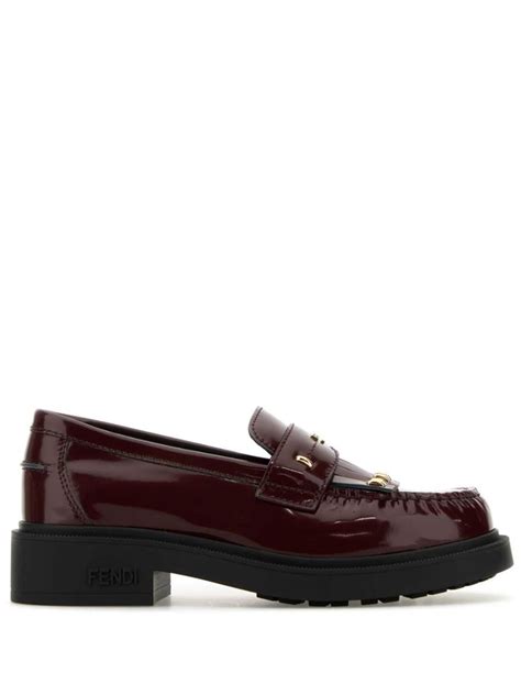 fendi brown loafers|Clogs and Loafers for Women .